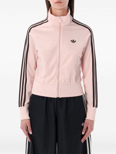 adidas stripe zip sweatshirt