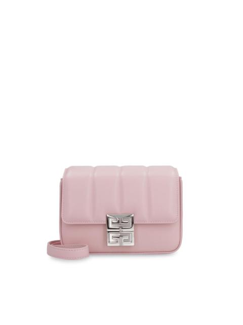 Givenchy logo-plaque leather satchel bag