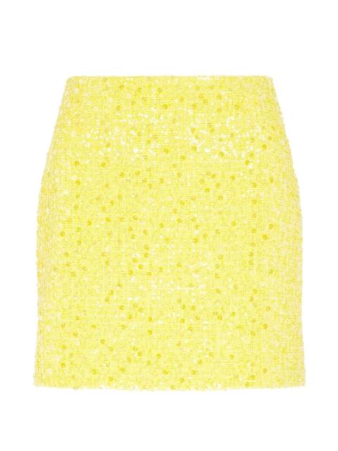 David Koma sequin-embellish mini skirt