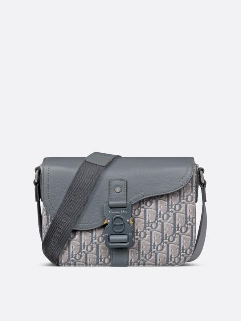 Dior Small Saddle Messenger Bag with Flap REVERSIBLE