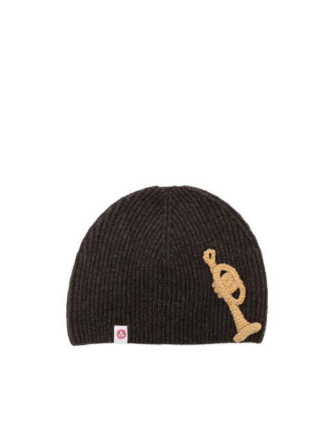 CHARLES JEFFREY LOVERBOY trumpet-motif beanie
