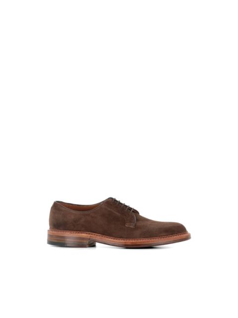 Alden Blucher suede derby shoes