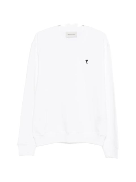 AMI Paris Ami Paris Logo Crew Neck Sweatshirt