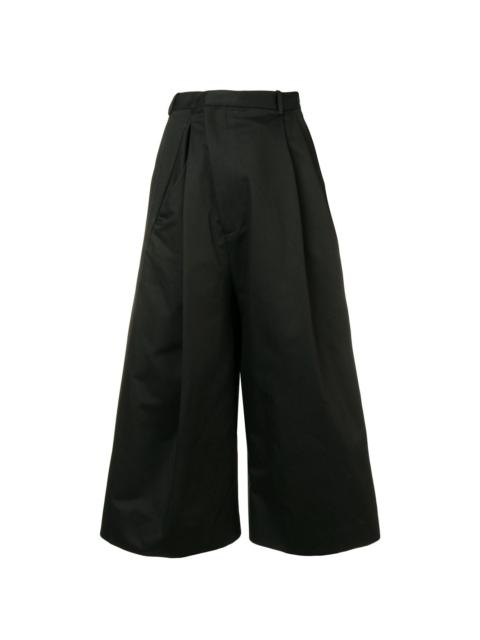 satin culottes