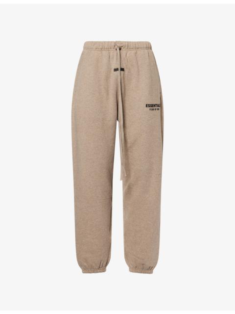 ESSENTIALS Always On Logo-Print Cotton-Jersey Jogging Bottoms
