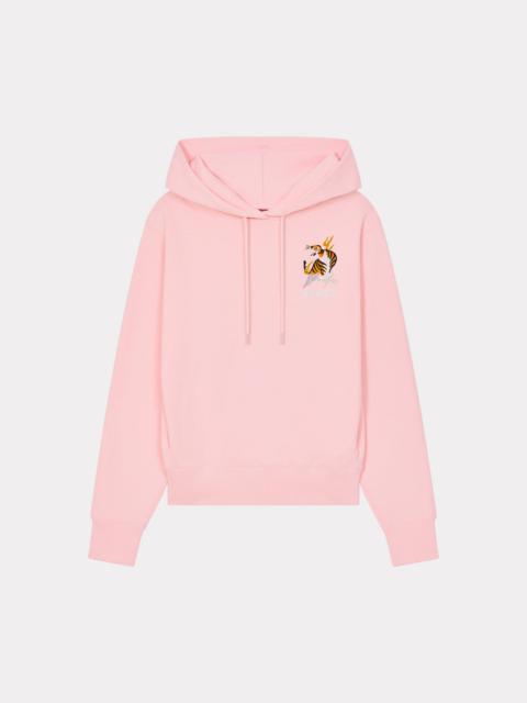'Year of the Dragon' embroidered classic hoodie sweatshirt