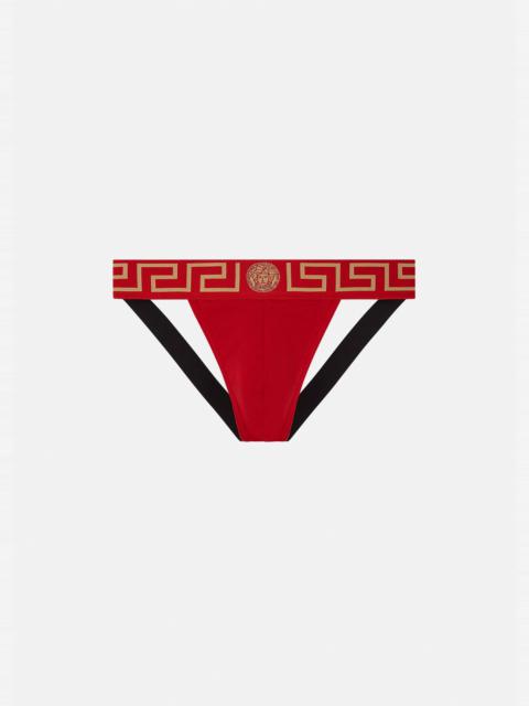 Greca Border Jock Strap