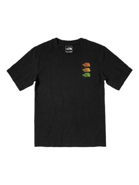 The North Face THE NORTH FACE SS21 Tri Logo Shirt 'Black' NF0A7QRF-JK3