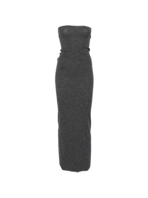 soeur Lilia strapless midi dress