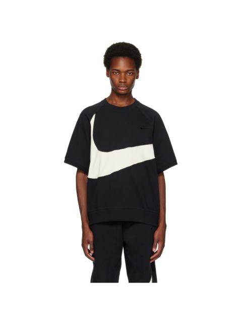 Nike Black Swoosh T-Shirt
