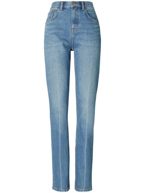 TORY BURCH mid-rise straight-leg jeans