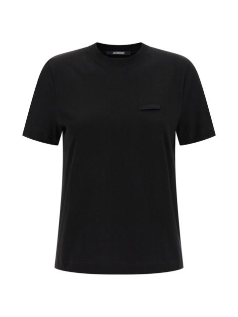 JACQUEMUS T-shirt 'Le T-shirt Gros-Grain'