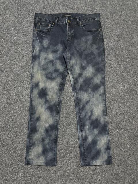 Lad Musician Archive LAD MUSICIAN Cloud Bleach Wash Slim Denim Pants