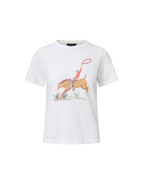 VERONICA BEARD CARLA CREWNECK T-SHIRT