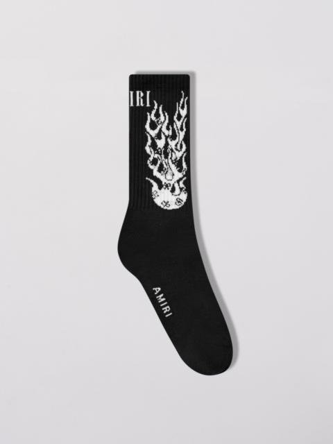 AMIRI FLAMES SOCKS