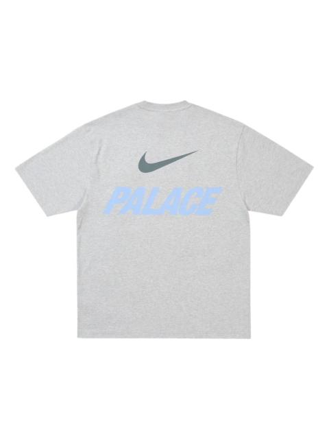Nike Nike x Palace Font Swoosh T-Shirt 'Grey Marl' P28NTS005