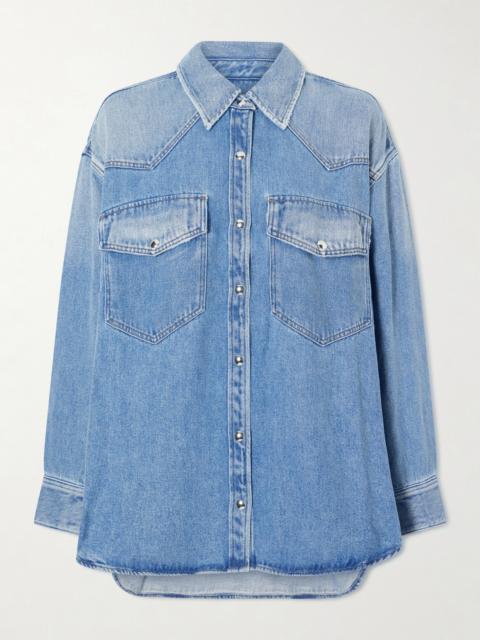 AGOLDE Lotta Denim Shirt