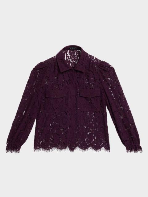 GENERATION LOVE Lina Long-Sleeve Lace Shirt