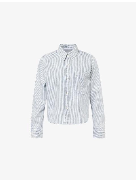 Rails Noa Stripe Cotton-Blend Shirt