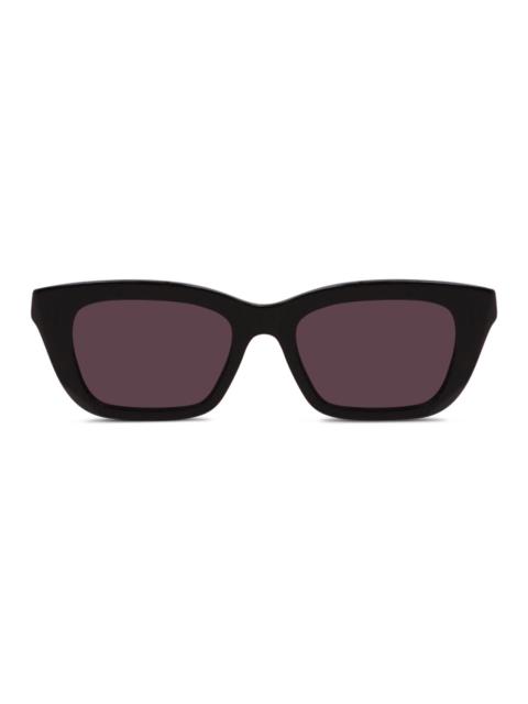 RECTANGLE SUNGLASSES | BLACK/BLACK