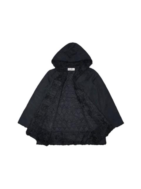 Other brands Vintage Issey Miyake 1990s Faux Fur Quilted Hooded Coat