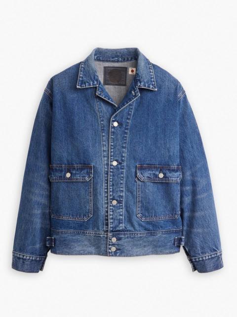 Levi's LEVI’S® MEN’S JAPANESE DENIM UTILITY TRUCKER JACKET