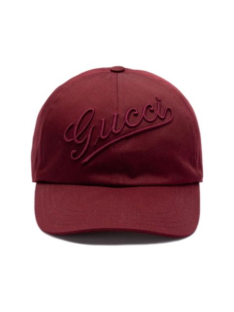 GUCCI logo-embroidered baseball cap