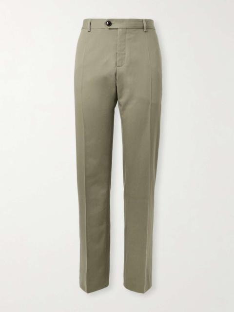 Lyocell and Cotton-Blend Twill Suit Trousers