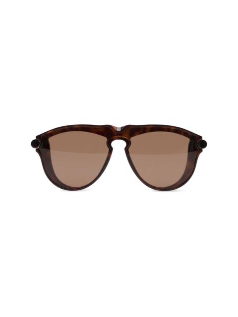 Burberry Tubular pilot-frame sunglasses