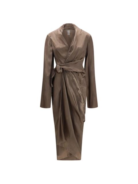 Rick Owens Abito wrap-style dress