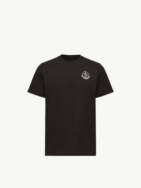 Moncler Cotton Jersey Logo Patch T-Shirt