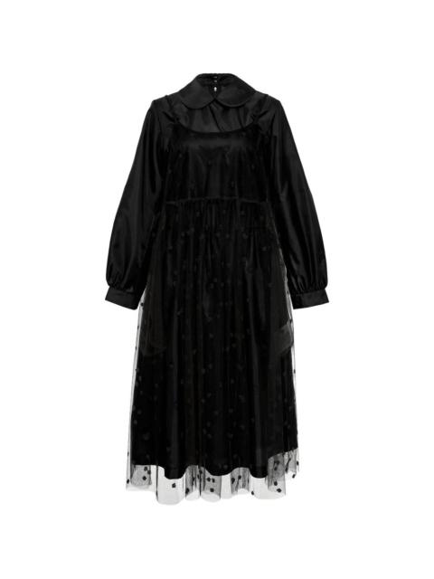 Comme des Garçons GIRL layered-effect dress set (set of two)