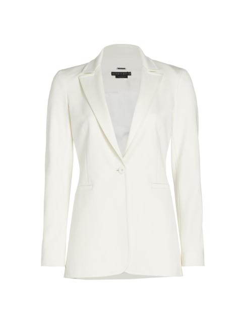 Alice + Olivia Women's Breann Fitted Blazer - Off White