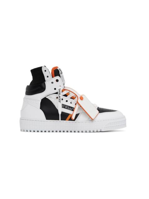 Off-White Black & White 3.0 Off Court Calf Leather Sneakers