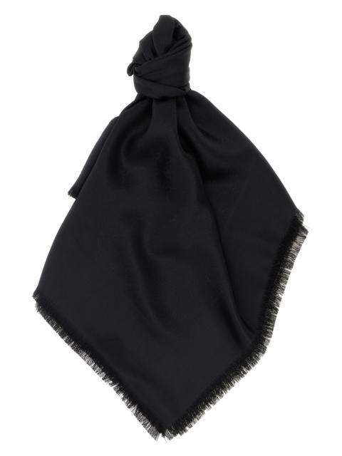 GUCCI GG lamé shawl