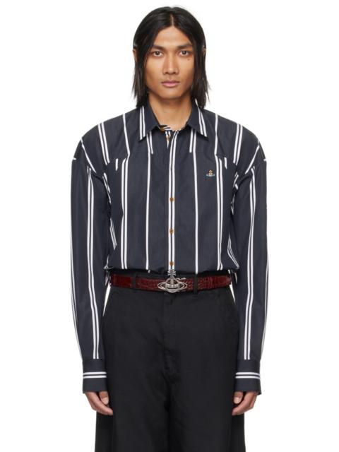 Vivienne Westwood Black Striped Shirt