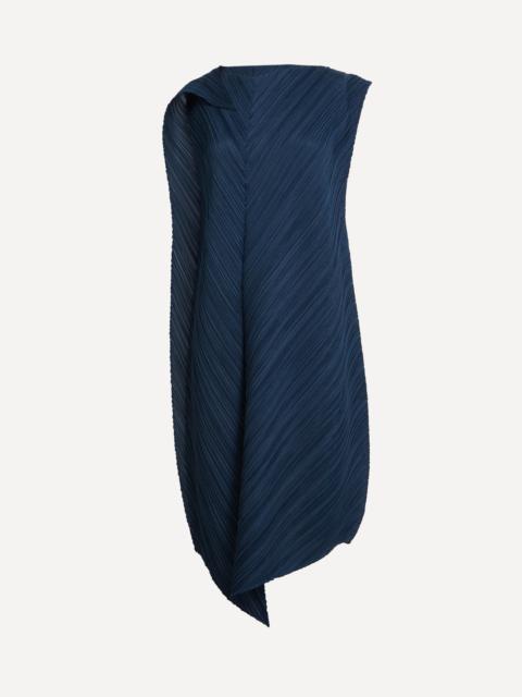 Pleats Please Issey Miyake FLARE Pleated Midi Dress