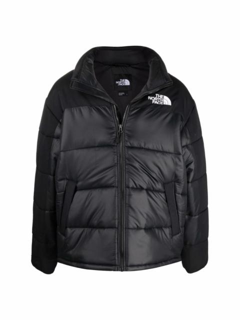 The North Face embroidered-logo padded coat