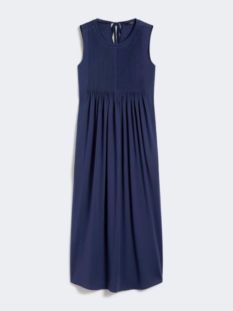 WEEKEND Max Mara Cotton jersey fluid dress - NAVY