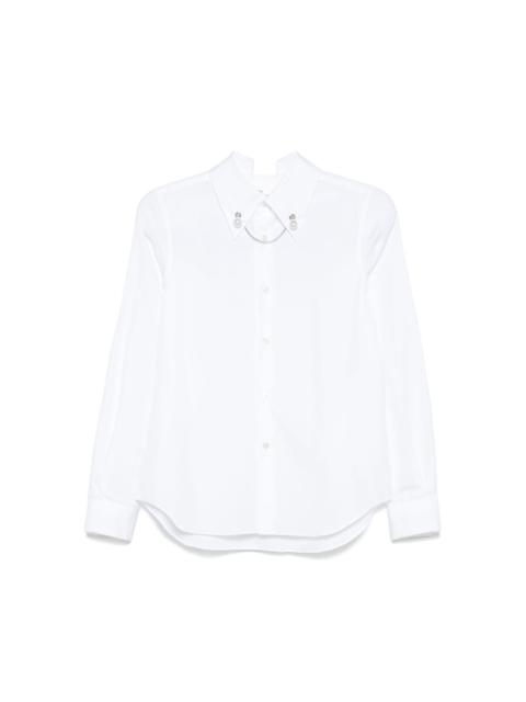 Noir Kei Ninomiya bead-embellished shirt
