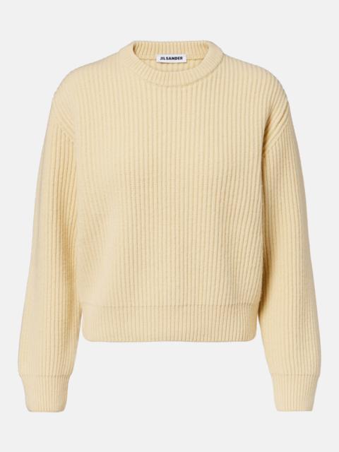 Jil Sander Ribbed-knit wool sweater