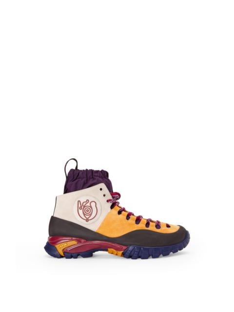 Loewe Hiking boots in split calfskin