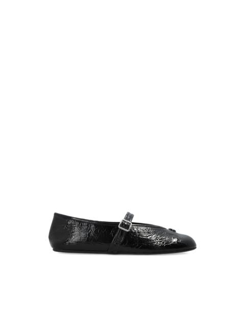 COACH Sculpted C ballet flats