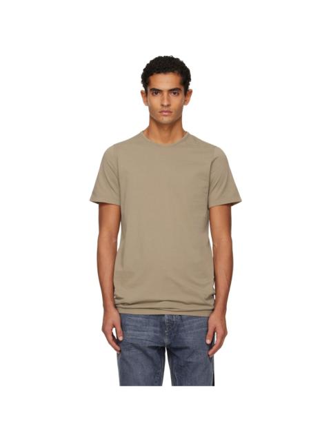 Rick Owens DRKSHDW Taupe Concordians Level T-shirt