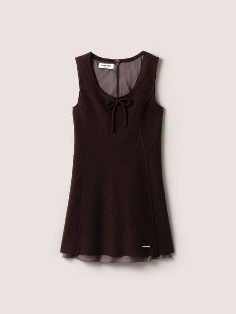 Miu Miu Felted wool dress