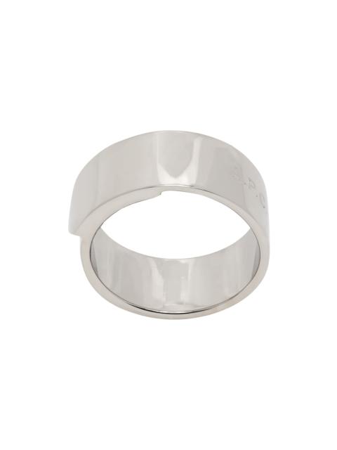 A.P.C. Silver Charly Fine Ring