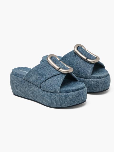 Marc Jacobs THE DENIM POP J MARC PLATFORM SANDAL