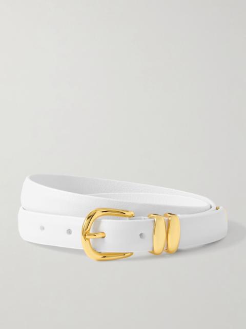 Anderson's Leather belt White
