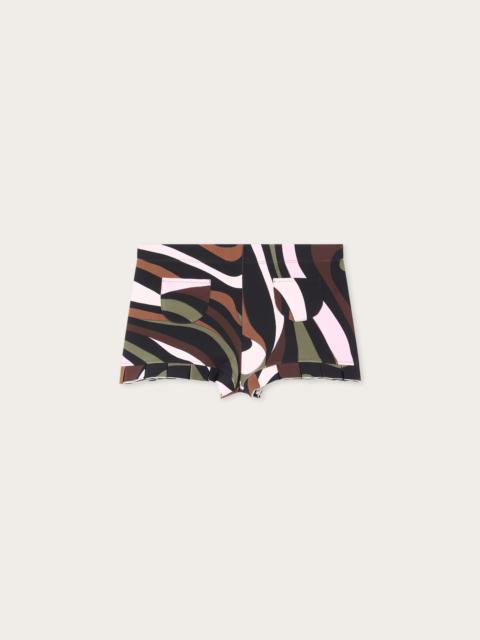 PUCCI MARMO PRINT JERSEY SHORTS