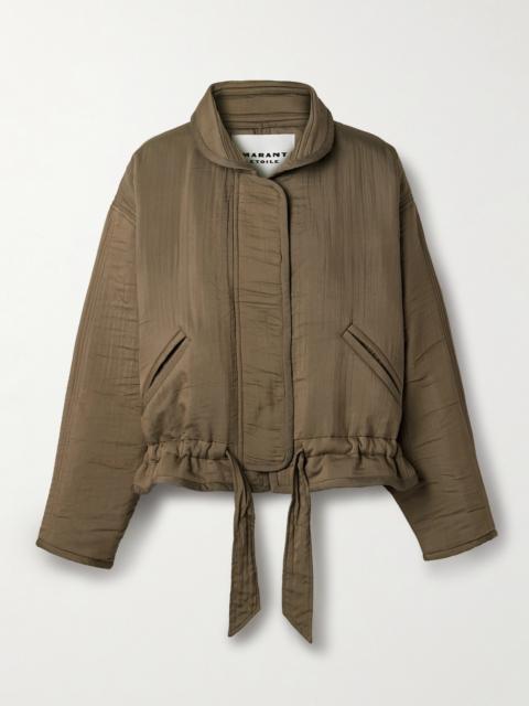 Isabel Marant Étoile Selane Padded Woven Jacket